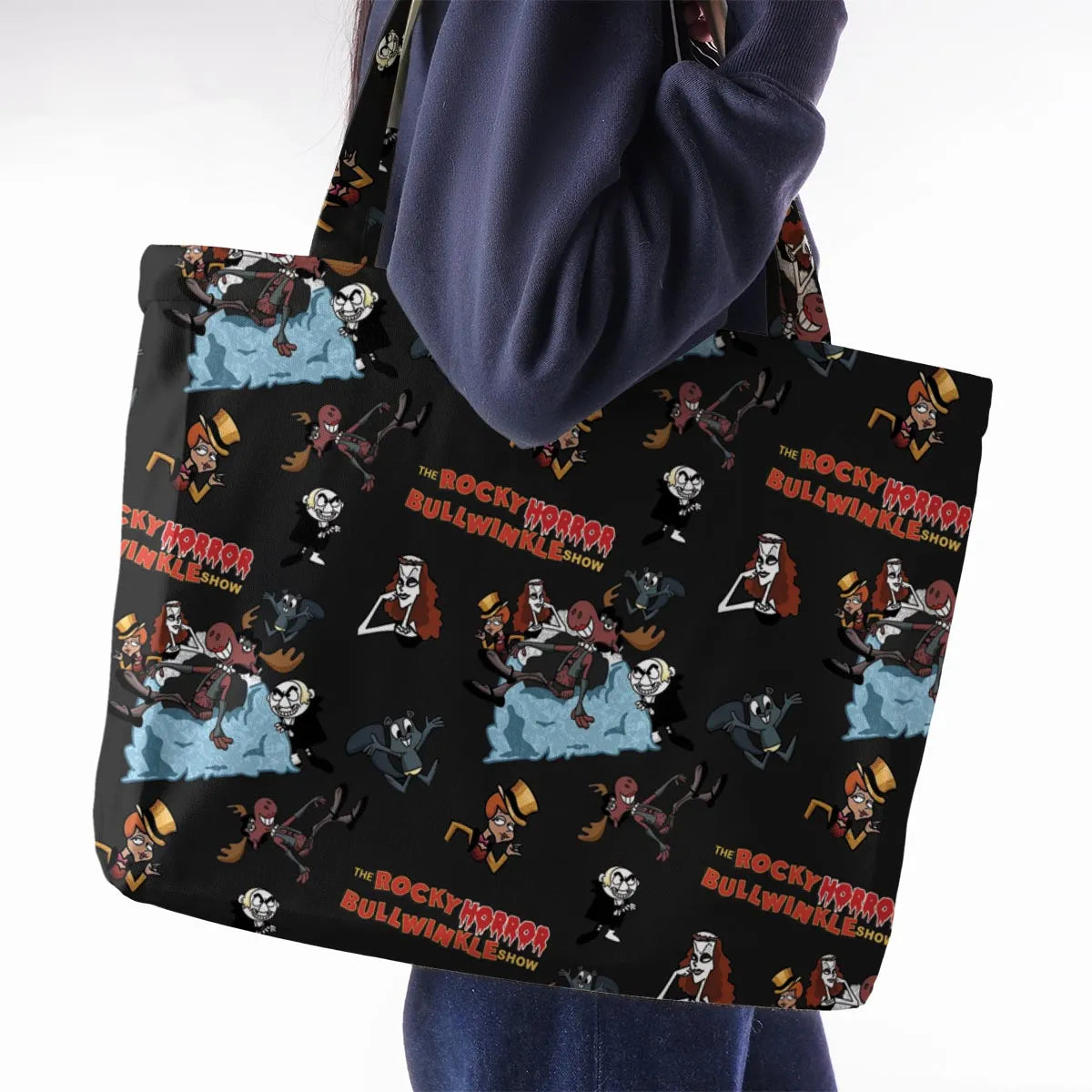 Rocky Horror Bullwinkle Large Tote Bag