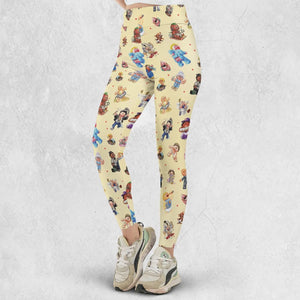 90s Garbage Pail Kids Legging