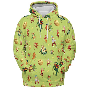 All-over Print Hoodie - HEU7C83Z -  - 2