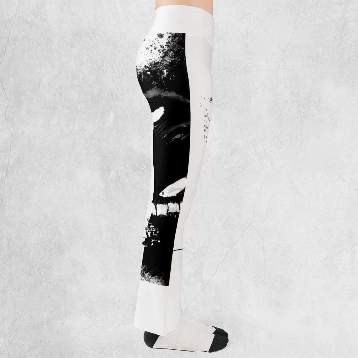 Cubone and the Ghosts Flare Leggings