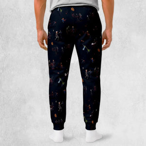 Slashers Assemble Horror Characters Sweatpants