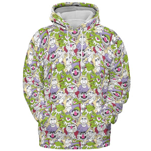 Muppet Mania The Muppets All-over Print Hoodie
