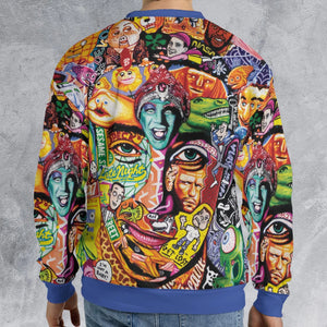 Scavenger Hunt Pee Wee Herman All-over Print Sweatshirt