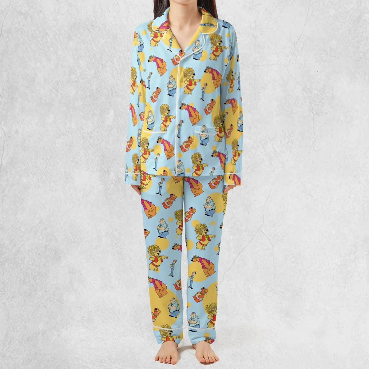 Help!... It's the Hair Bear Bunch! Pajamas Set