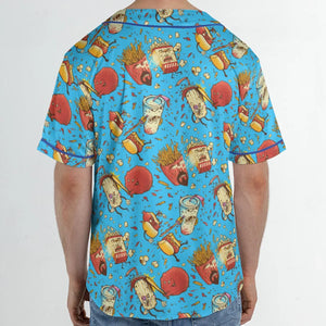 Fight! Aqua Teen Hunger Force Unisex Baseball Jersey