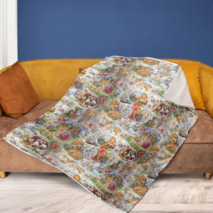 Fraggle Rock Journey Jim Henson Fleece Blanket