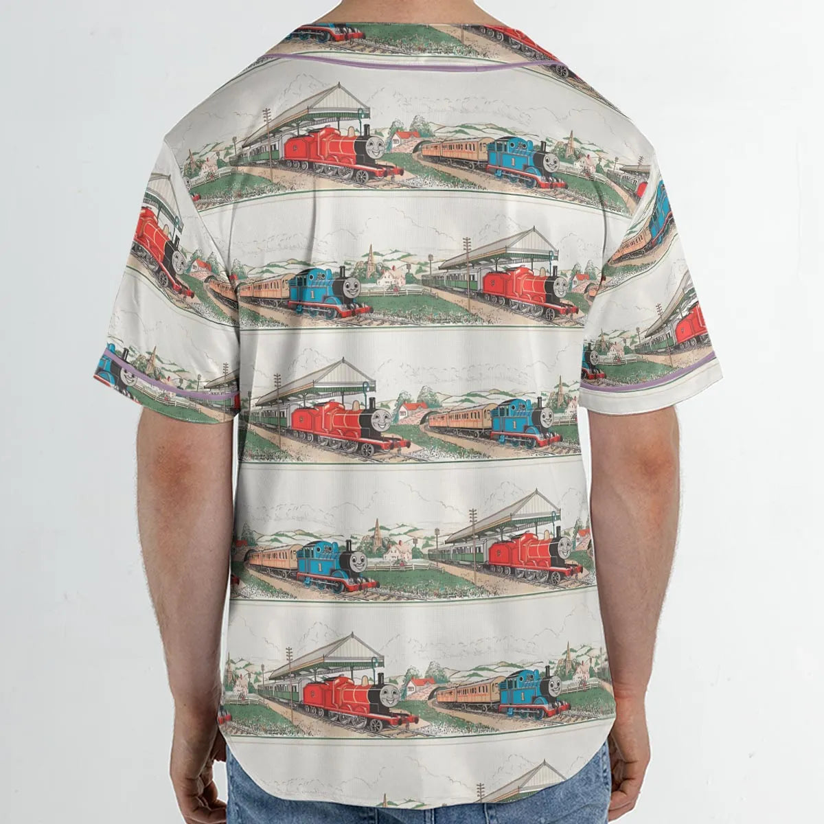 Vintage Thomas & James Unisex Baseball Jersey