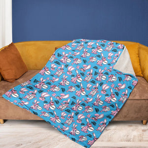 The Energizer Bunny Still Going Fleece Blanket