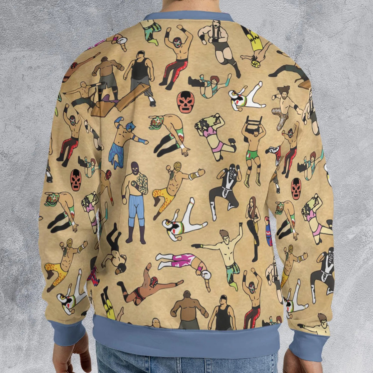 Lucha Undergound All-over Print Sweatshirt