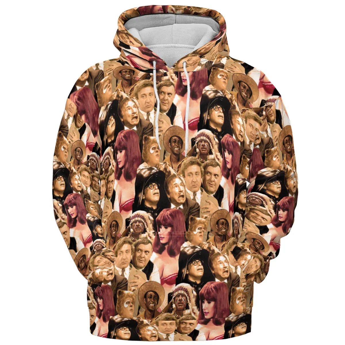 Mel Brook's movies collage All-over Print Hoodie