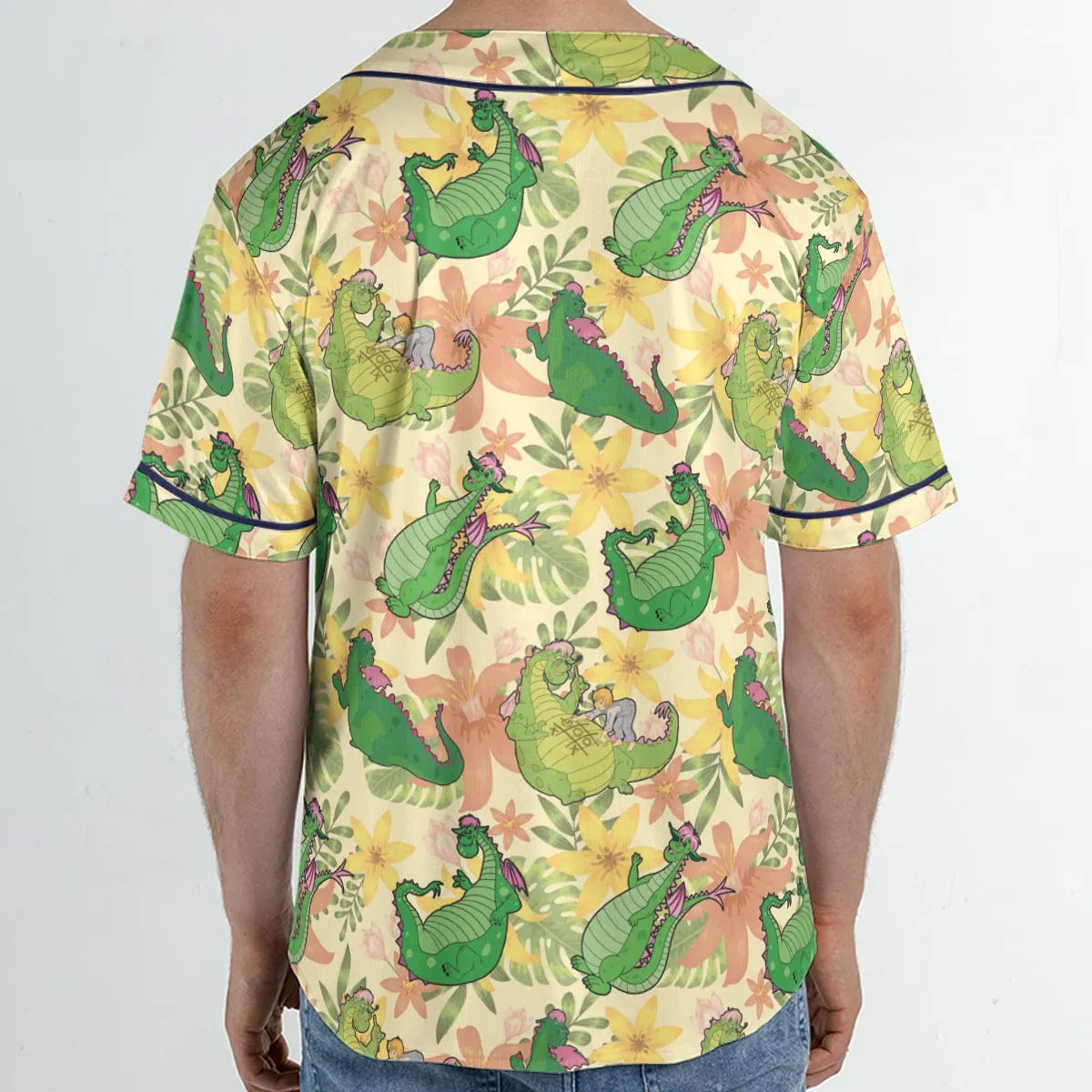 Elliott Dragon Pete's Dragon Unisex Baseball Jersey