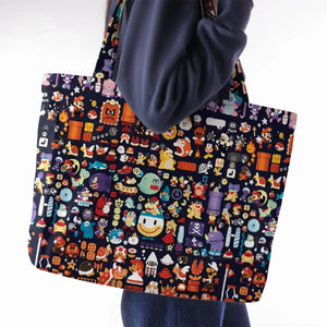 Mario Colors Super Mario Large Tote Bag