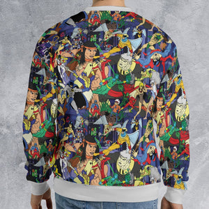 All-over Print Sweatshirt - XX6KLSRX -  - 2
