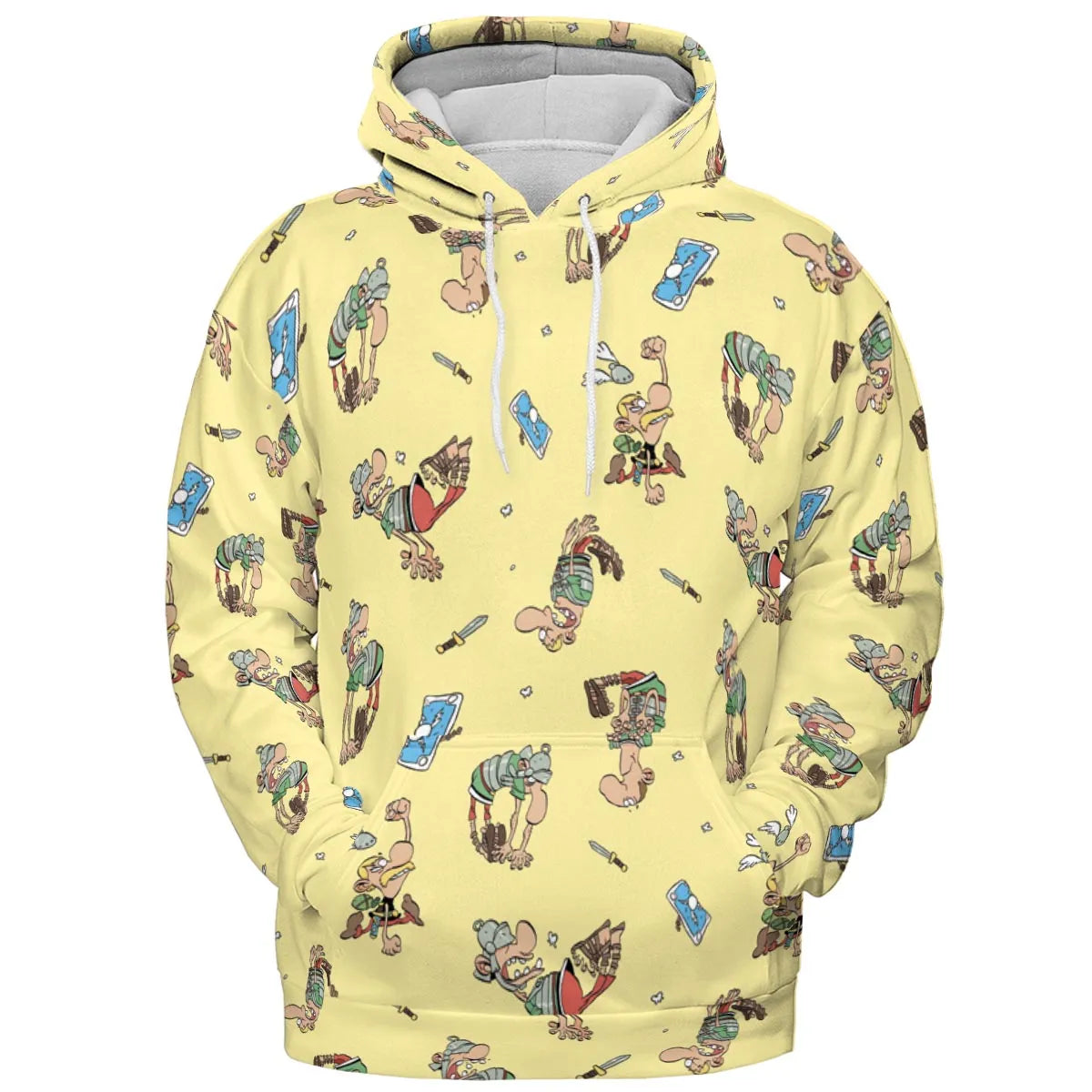 Gaulish Goodness Asterix All-over Print Hoodie