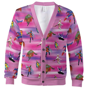 Retro Animation Battle of the Planets Cardigan