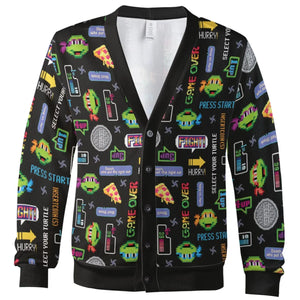 The TMNT Pixel Characters Cardigan