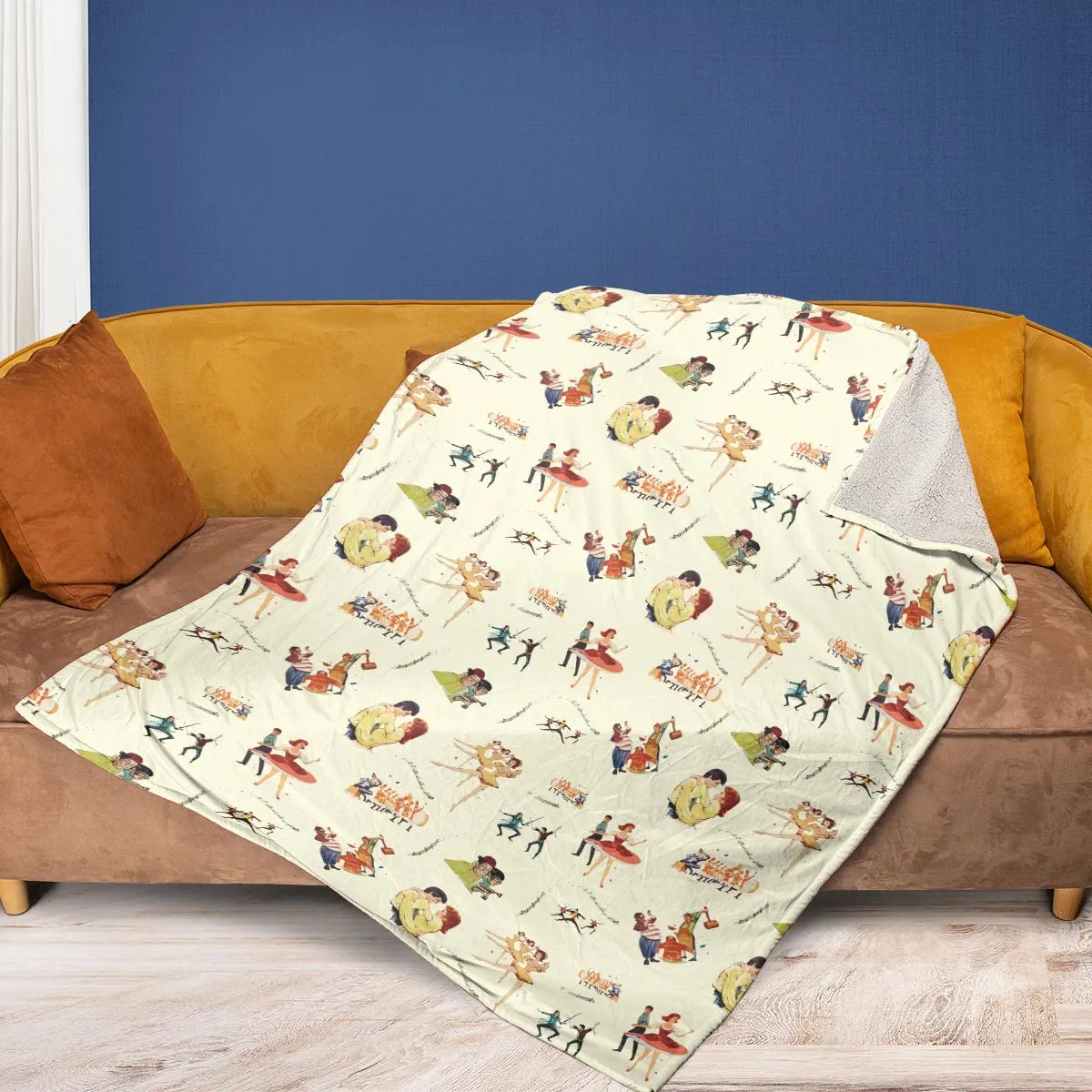 Babes in Toyland Characters Fleece Blanket