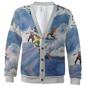 MOTU Castle Grayskull Battle Cardigan