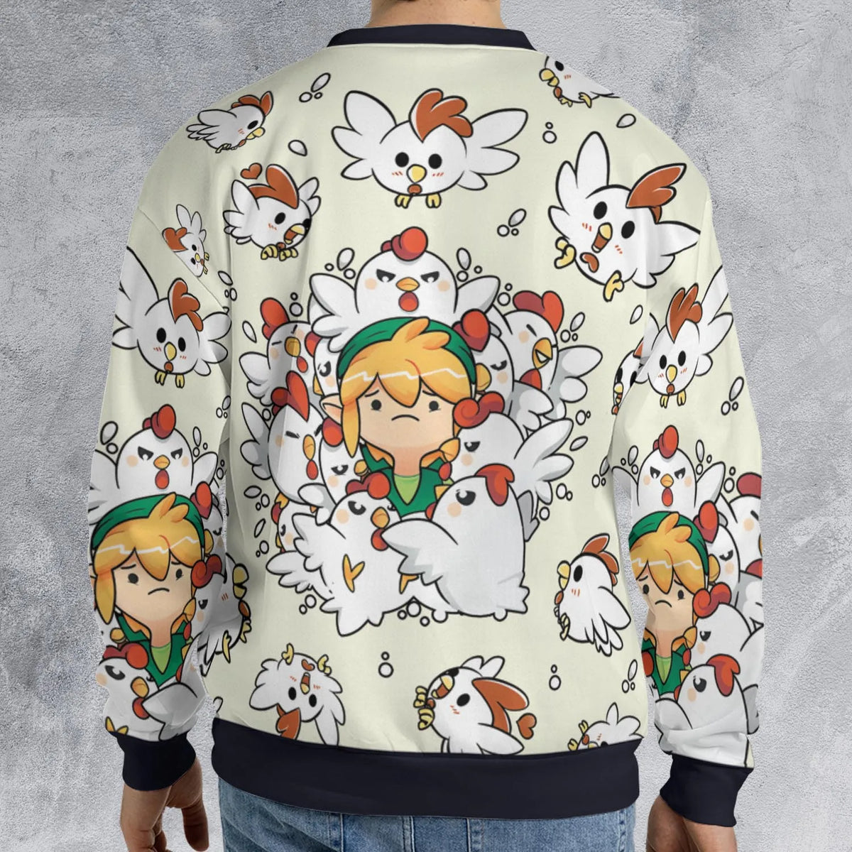 Impossible Situation The Legend of Zelda All-over Print Sweatshirt