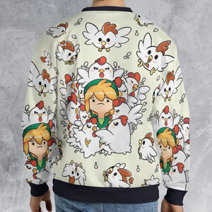 Impossible Situation The Legend of Zelda All-over Print Sweatshirt