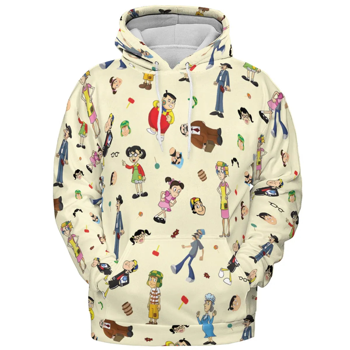 El Chavo Cartoon Characters All-over Print Hoodie