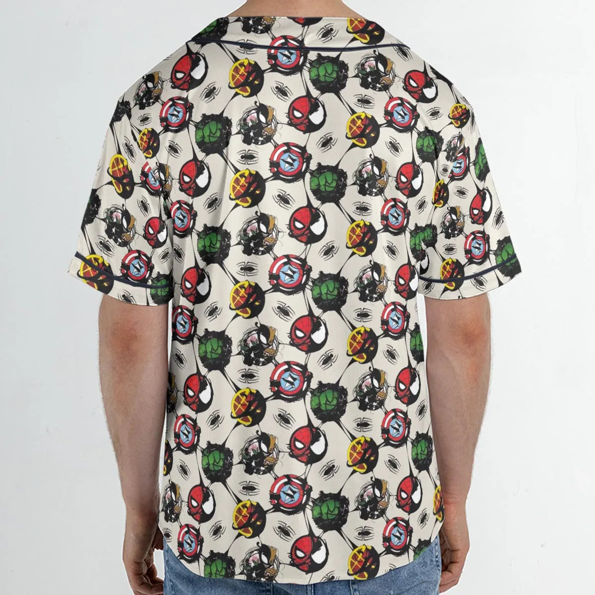 Teenage Mutant Ninja Turtles Pattern Unisex Baseball Jersey