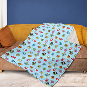 Yo Gabba Gabba Star Wars Mashup Fleece Blanket