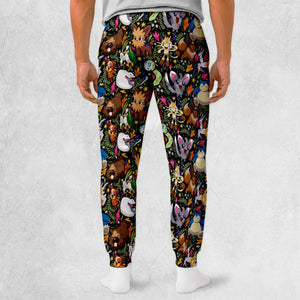 Exotic Tropical Pokemon Sweatpants