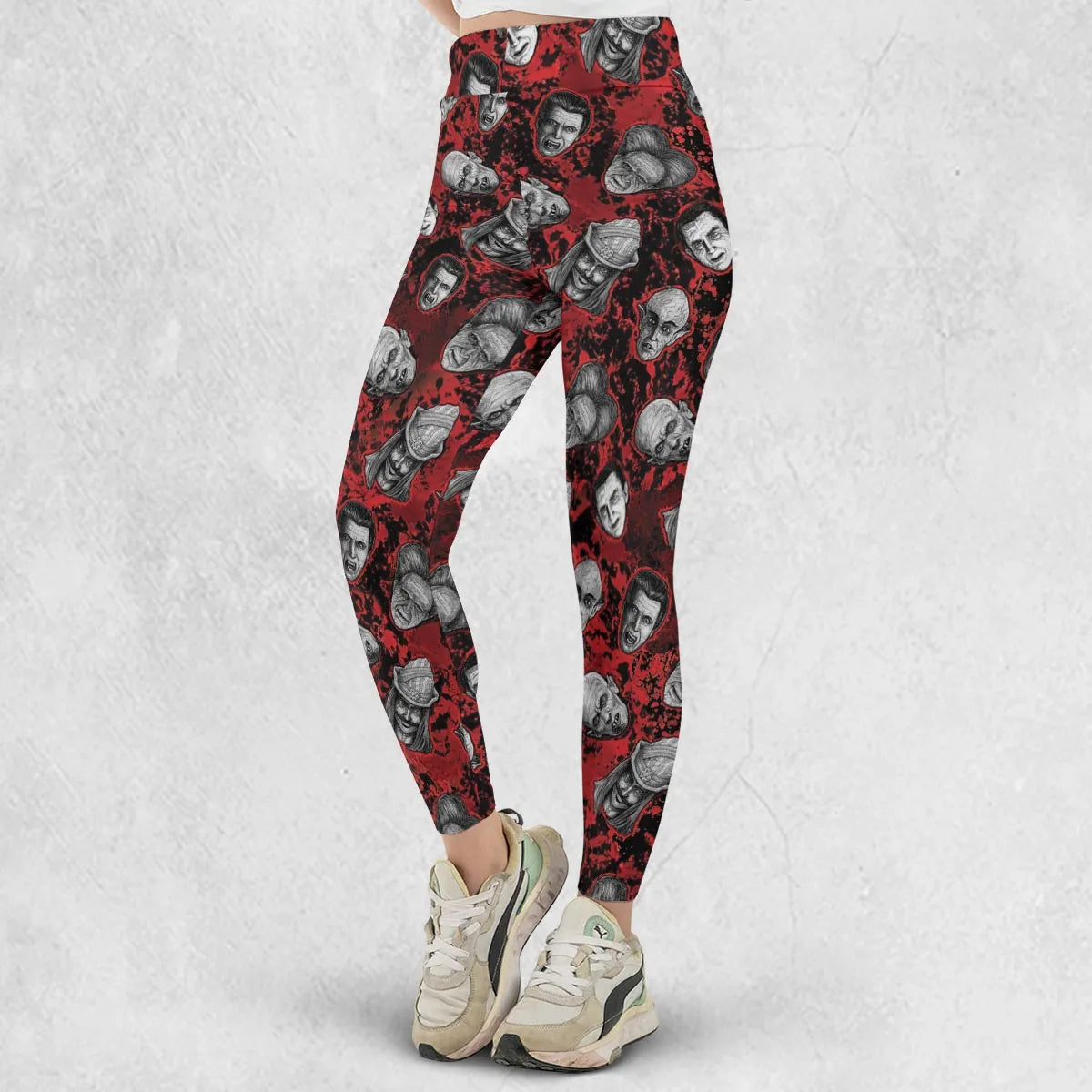 Many Faces Of Dracula Legging