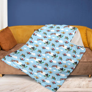 Codename Kid Next Door Characters Fleece Blanket