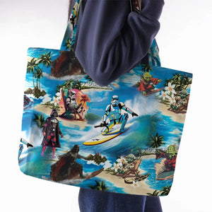 Star Wars Summer Vibes Large Tote Bag
