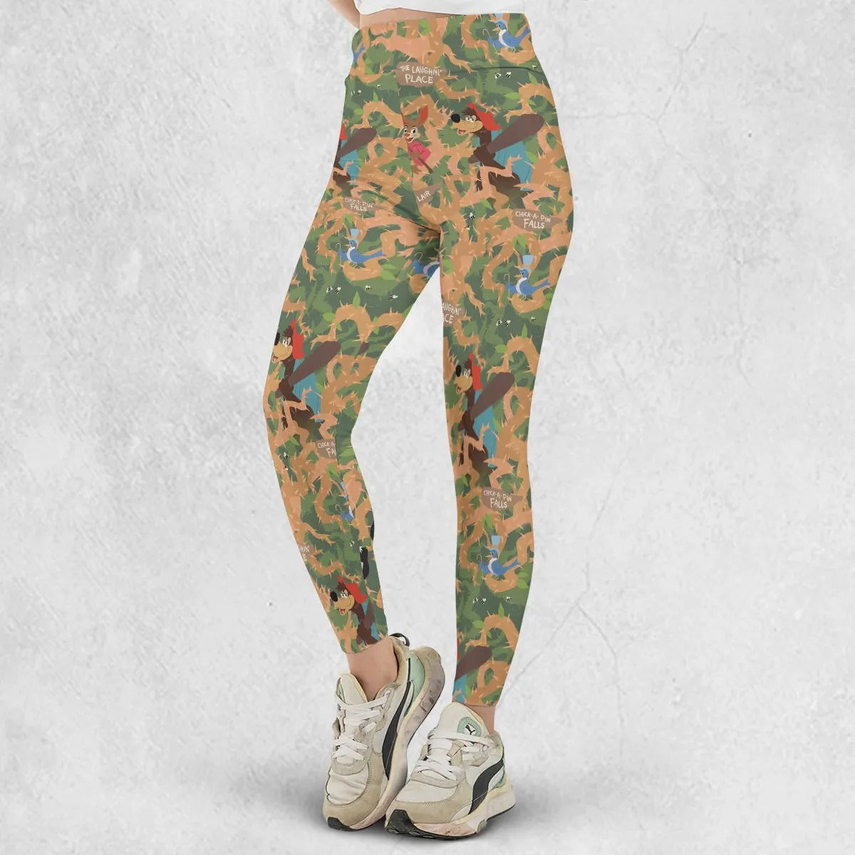 Flowing Down Splash Mountain Legging