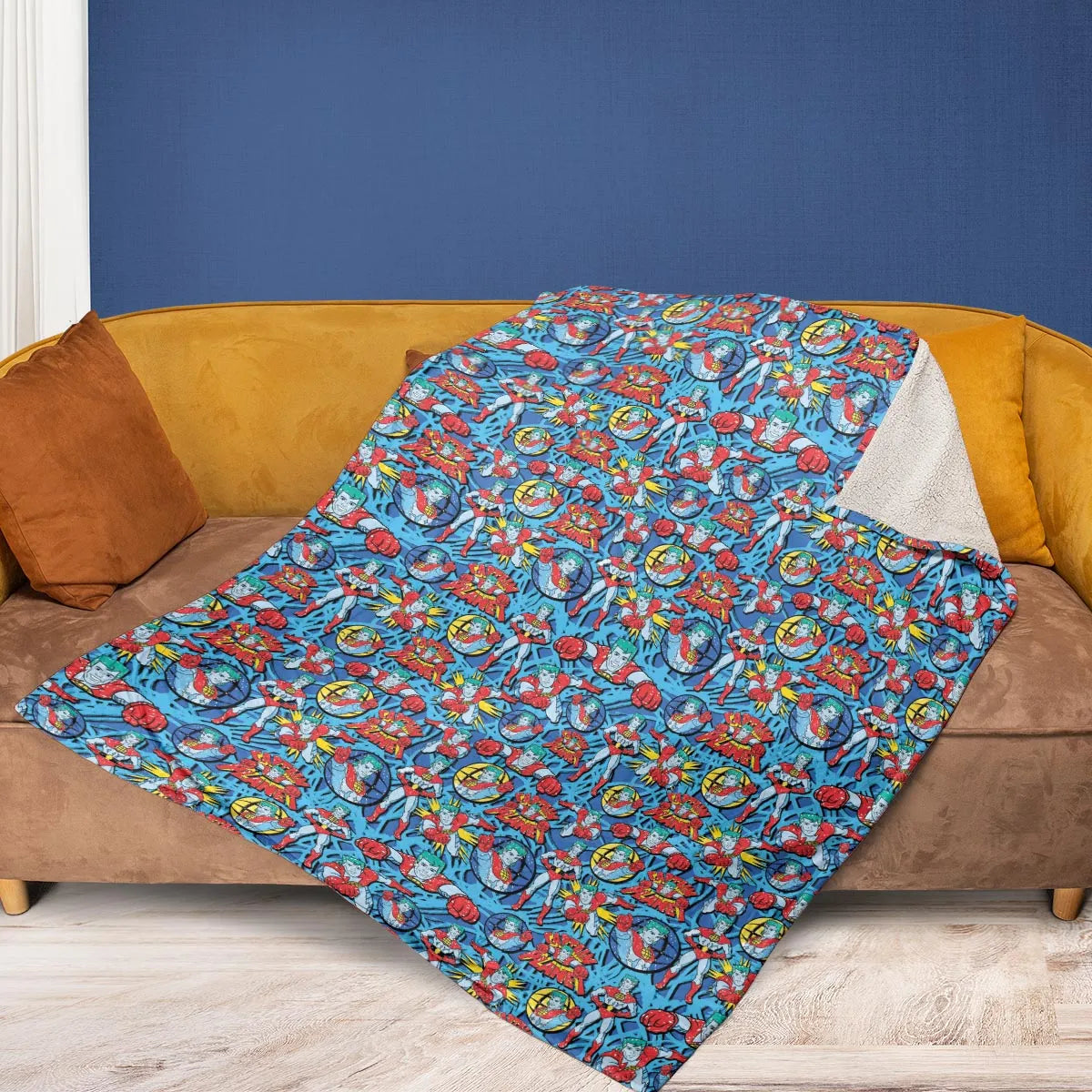 Hero of the Environment Captain Planet and the Planeteers Fleece Blanket