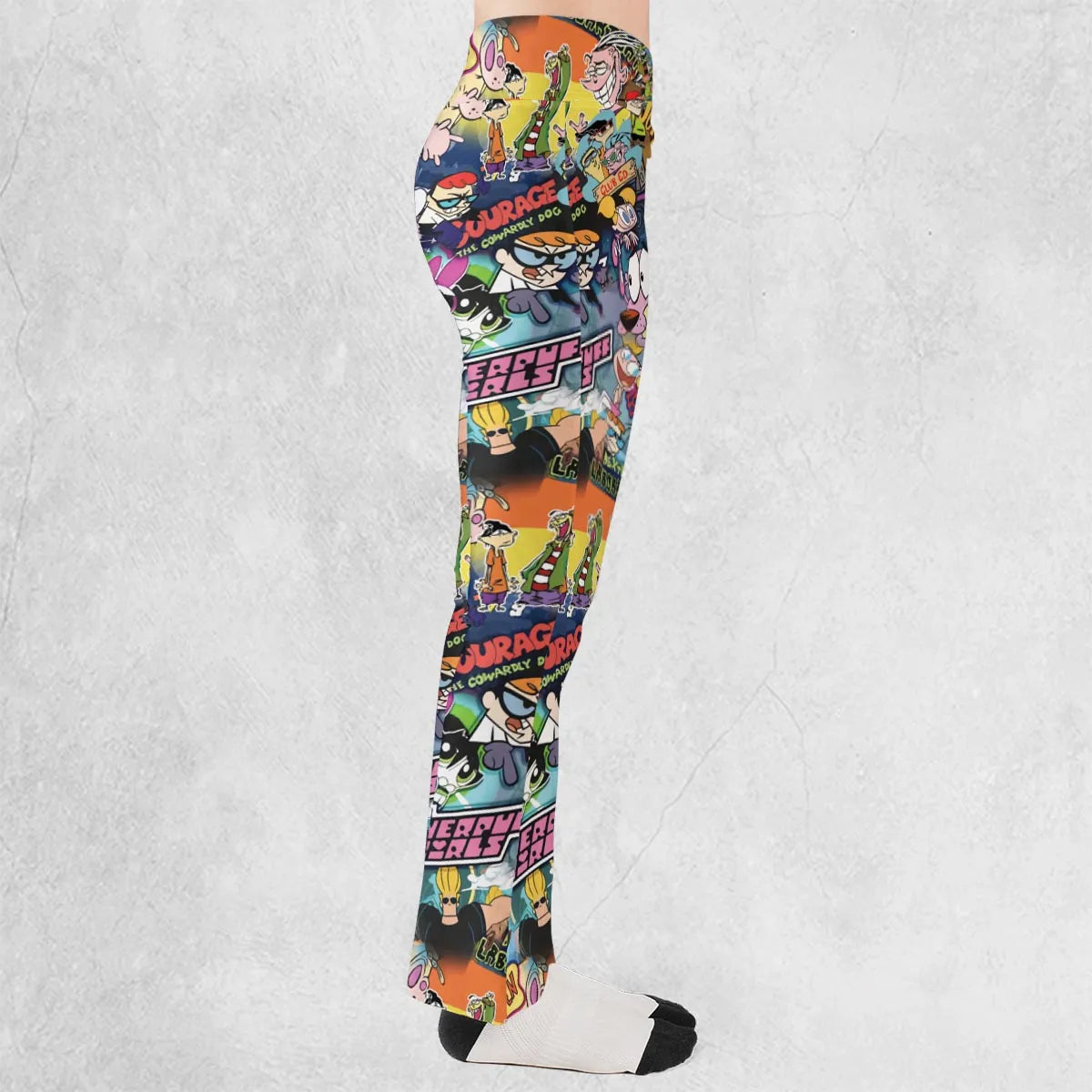 Cartoon Craze Flare Leggings