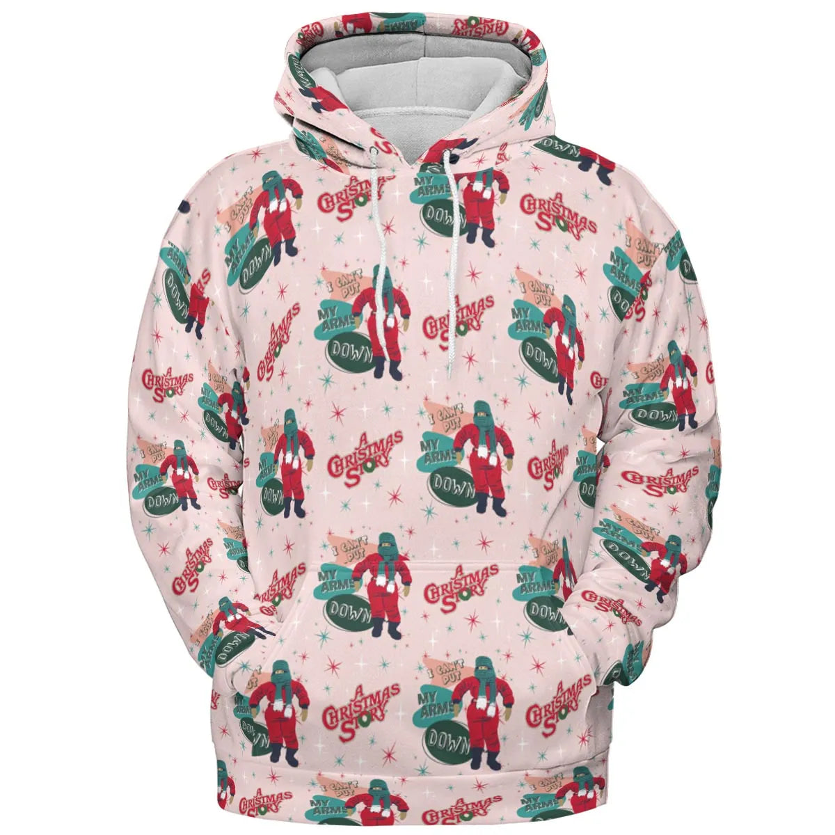 I Can't Put My Arms Down A Christmas Story All-over Print Hoodie