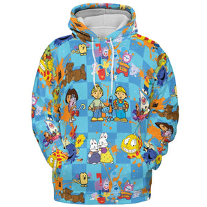 90s cartoon Nostalgic All-over Print Hoodie