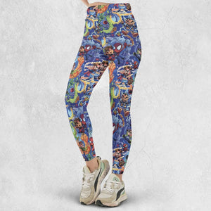 Web Slinger Spider Man Legging