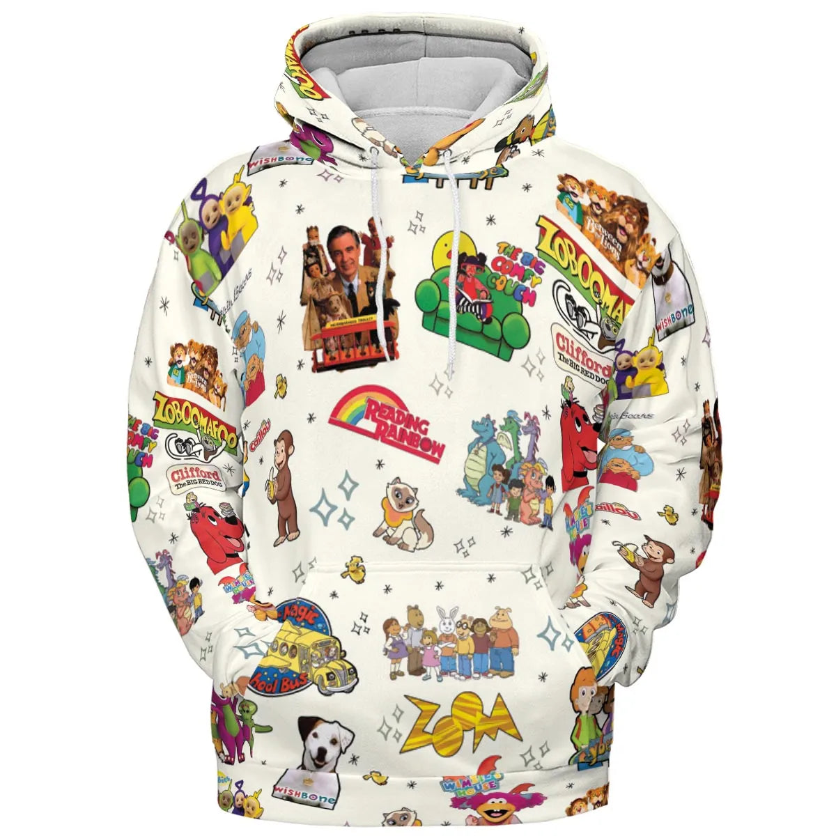 If You Were A PBS Kid All-over Print Hoodie