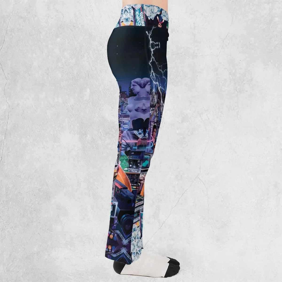 Great Scott! Back To The Future Flare Leggings