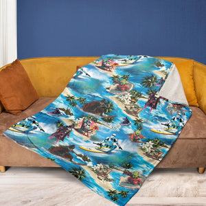 Star Wars Summer Vibes Fleece Blanket