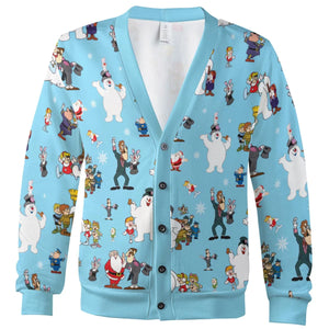 Cast Frosty The Snowman Cardigan