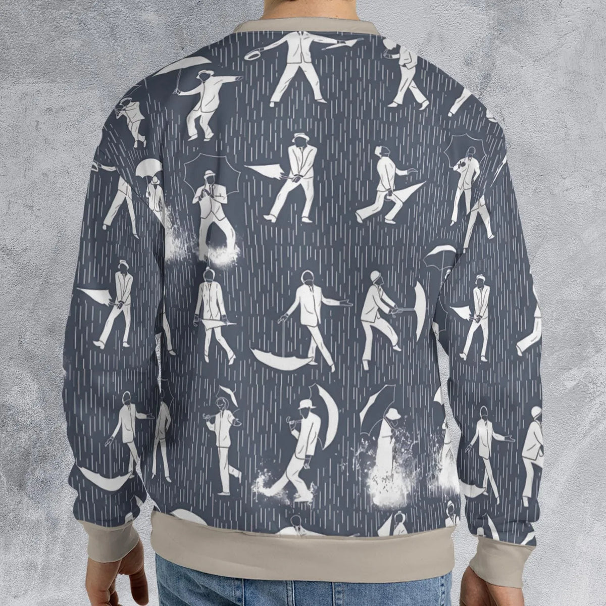 Singin' in the Rain Wall Mural All-over Print Sweatshirt