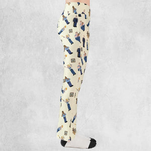 Cop Comedy Paradise Pd Flare Leggings