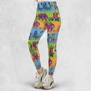 Yogi Yahooeys Scooby Doodies Really Rottens Laffalympics Legging