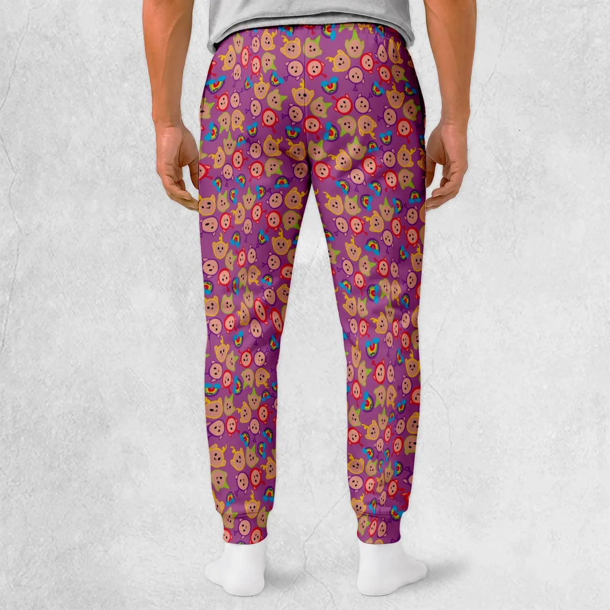 Colorful Friends Teletubbies Sweatpants