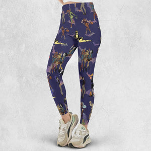 Horror Pin Up Girls Legging