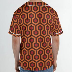 The Overlook Pattern The Shining Unisex Baseball Jersey