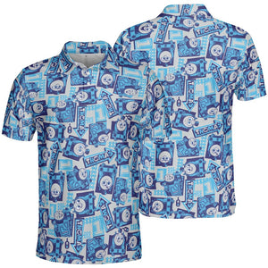 AOP Men/Women Polo Shirt - VQDBKSXP -  - 2