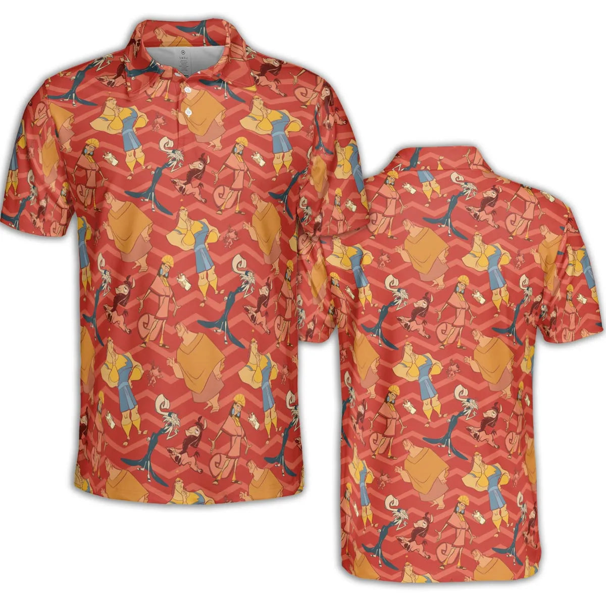 The Emperor's New Groove AOP Men/Women Polo Shirt