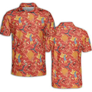 The Emperor's New Groove AOP Men/Women Polo Shirt